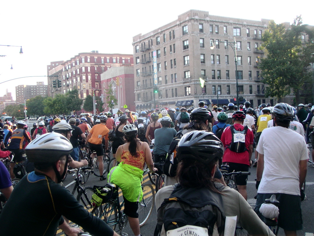 TA Century starting line