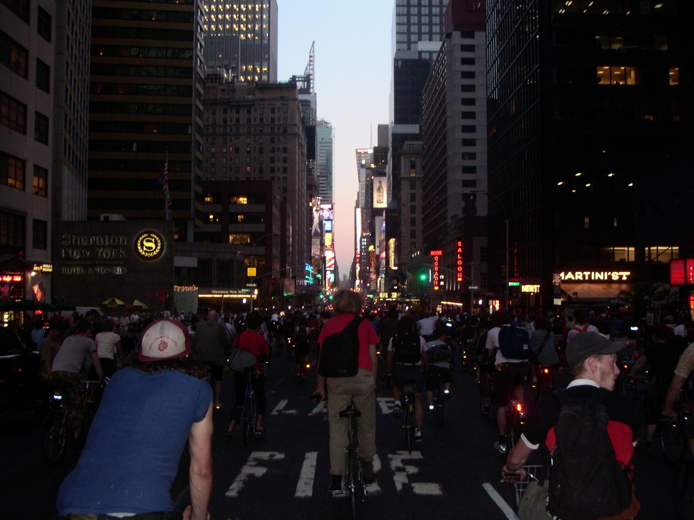 Approaching Times Square