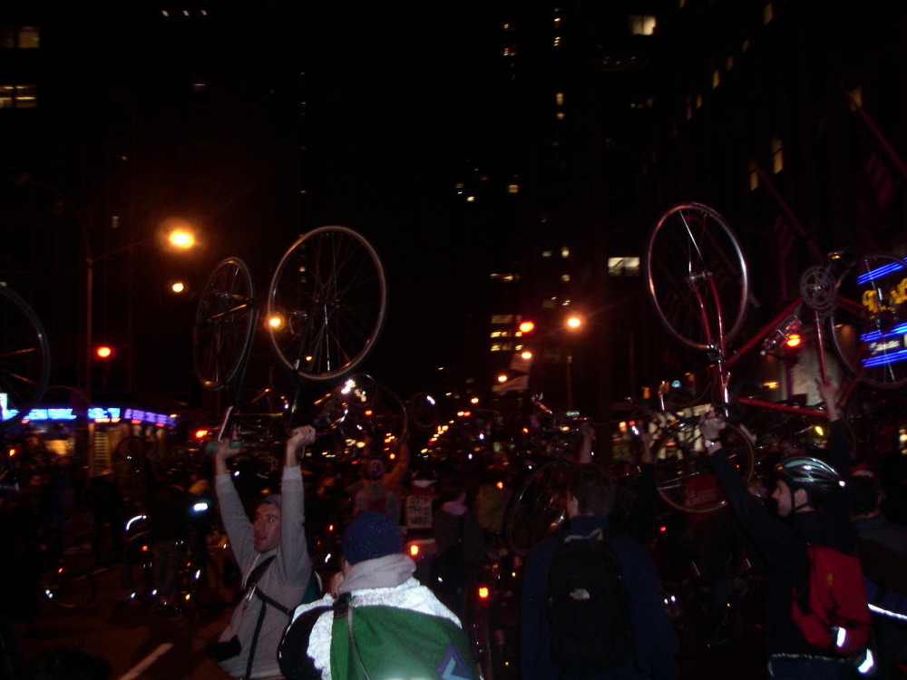 critical mass 3-2003, at radio city