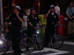 NY's finest get bicycles for the event, too